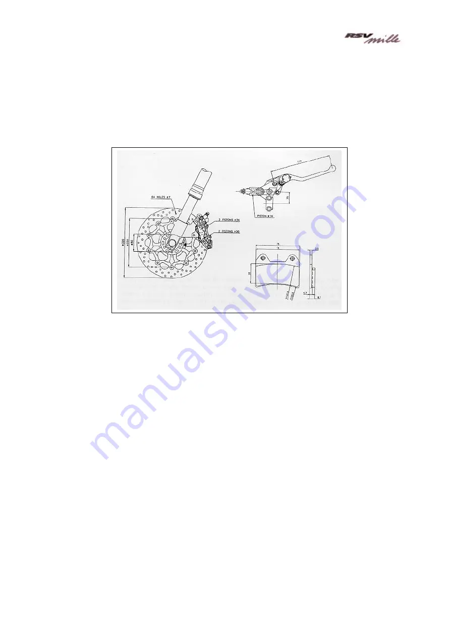 APRILIA RSV Mille 1000 1999 Technical Training Course Download Page 68