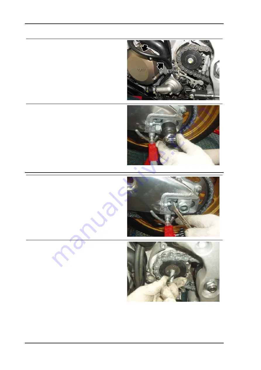 APRILIA RSV4 Factory a-PRC 2009 Service Station Manual Download Page 266