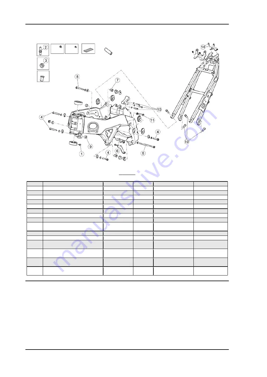 APRILIA RSV4 RF 2017 Service Station Manual Download Page 32