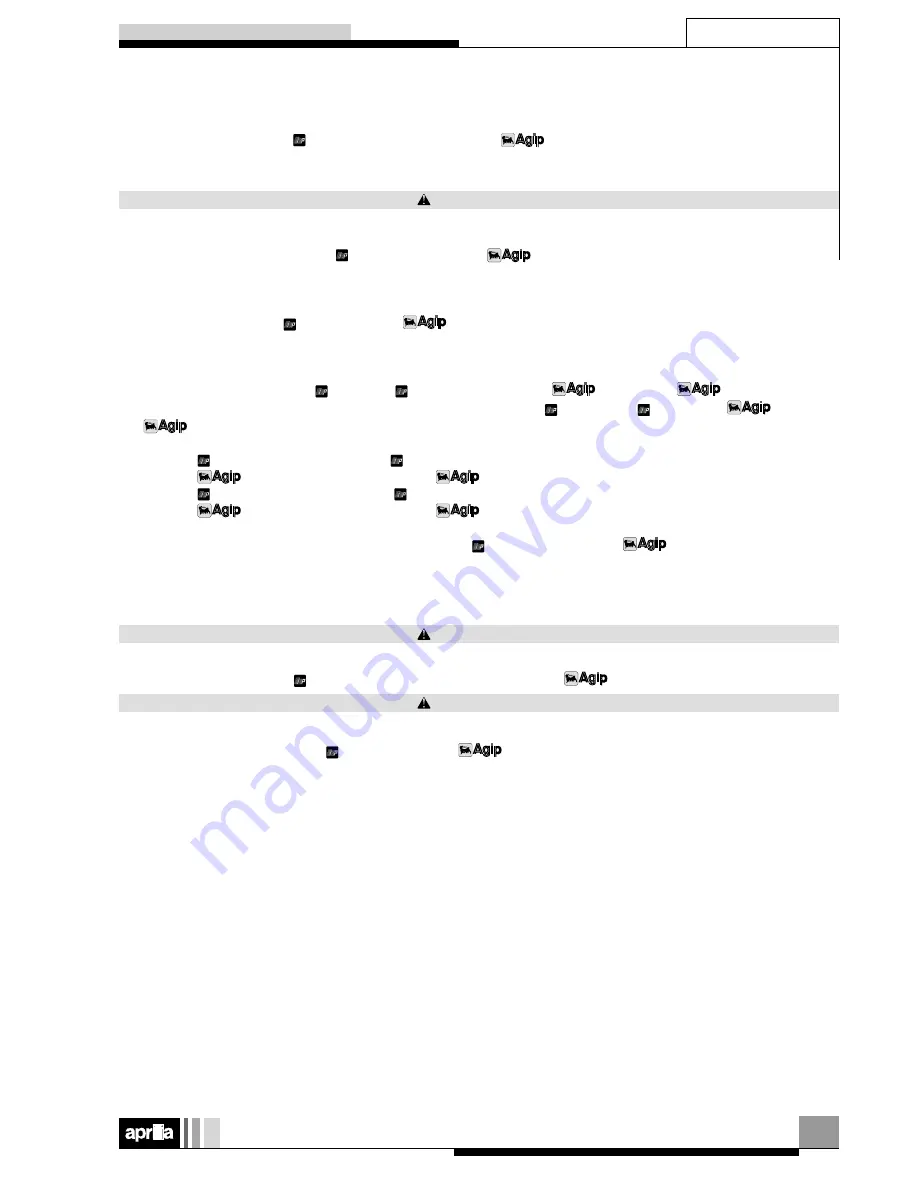 APRILIA SCARABEO 50 I.E-100 4T - 2001 Workshop Manual Download Page 14