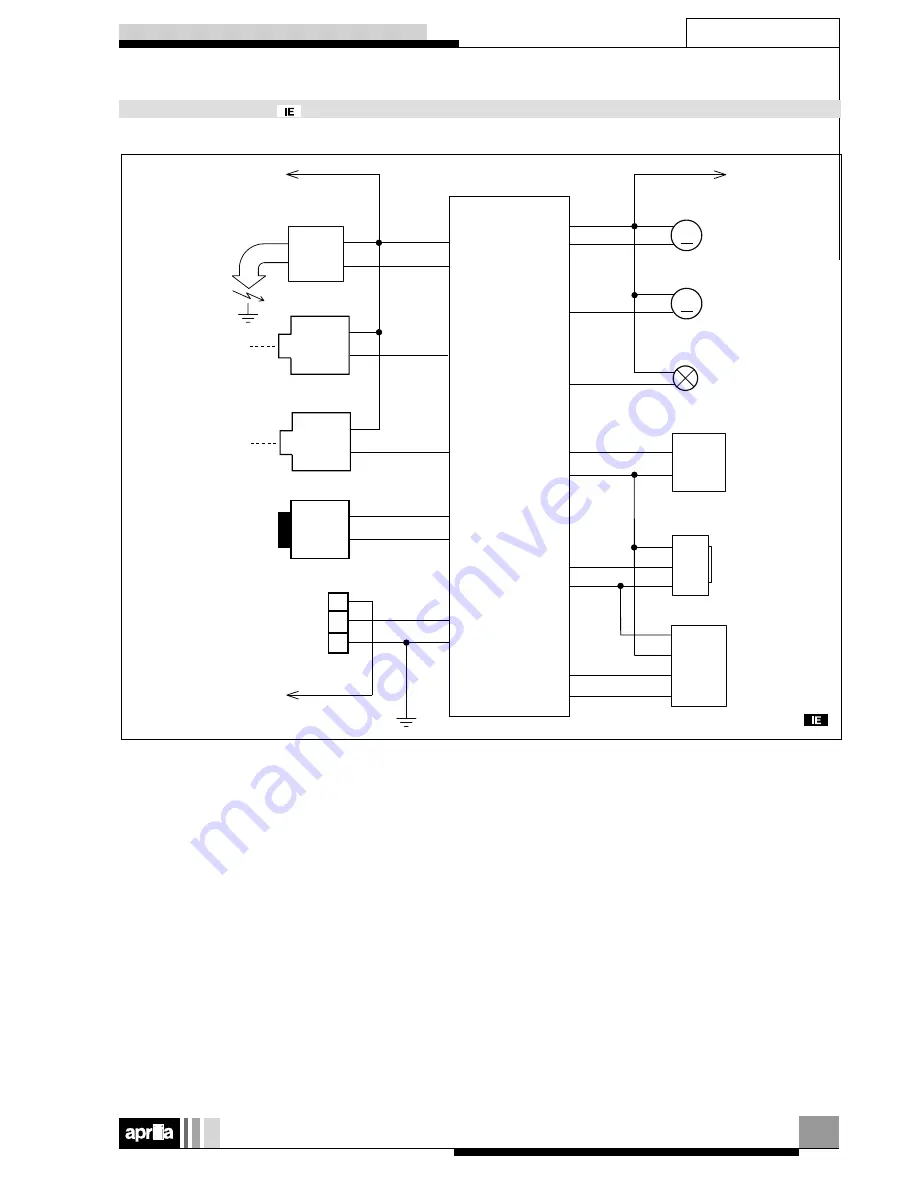 APRILIA SCARABEO 50 I.E-100 4T - 2001 Workshop Manual Download Page 84