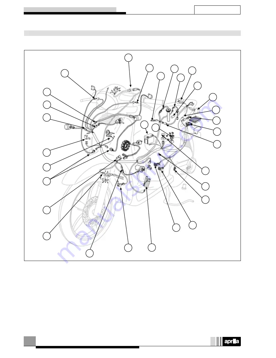 APRILIA SCARABEO 50 I.E-100 4T - 2001 Workshop Manual Download Page 105