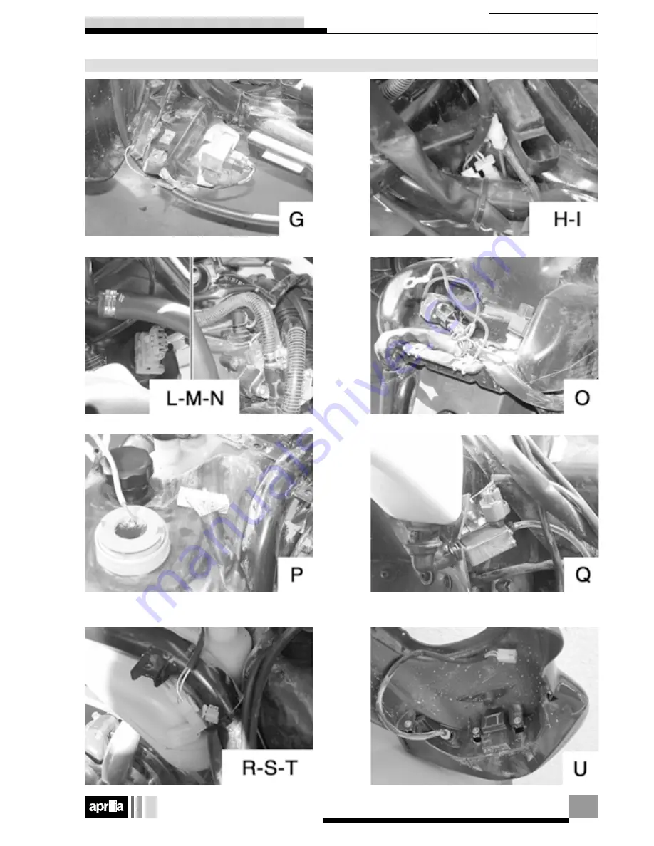 APRILIA SCARABEO 50 I.E-100 4T - 2001 Workshop Manual Download Page 108