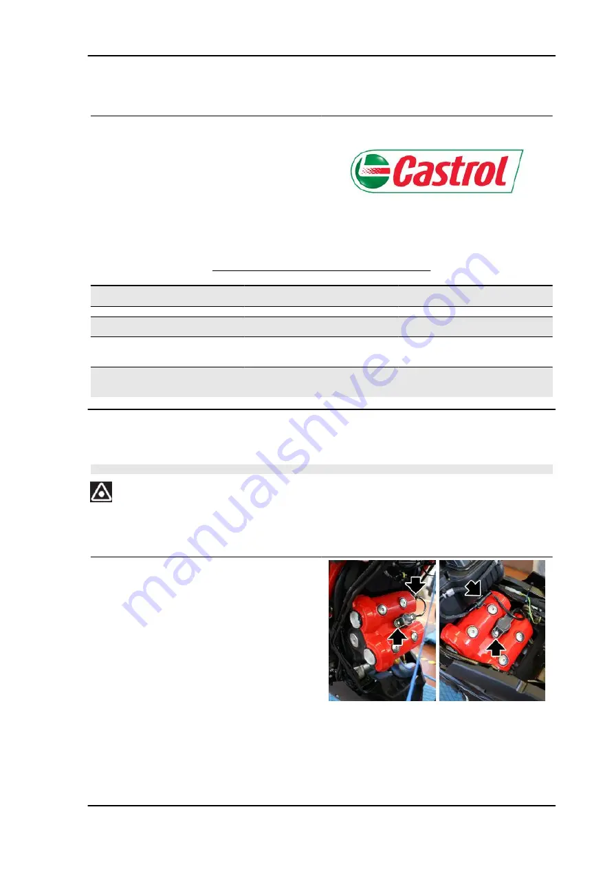 APRILIA SHIVER 900 Service Station Manual Download Page 67