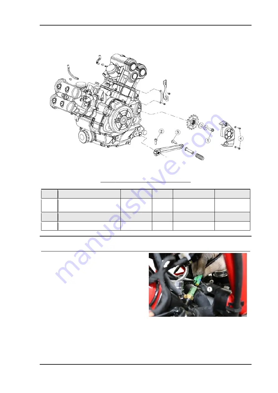 APRILIA SHIVER 900 Service Station Manual Download Page 197