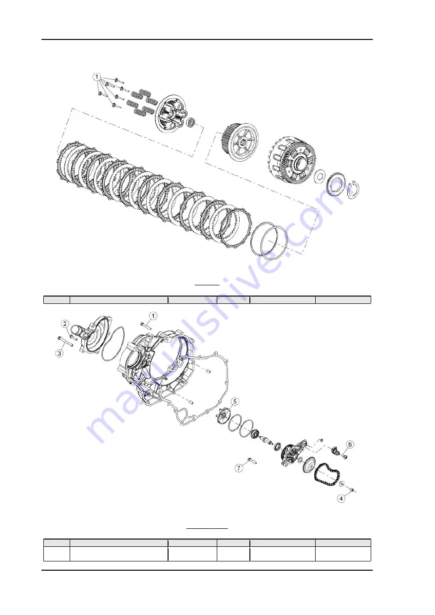 APRILIA SHIVER 900 Service Station Manual Download Page 222