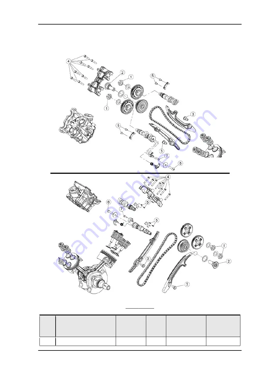 APRILIA SHIVER 900 Service Station Manual Download Page 243