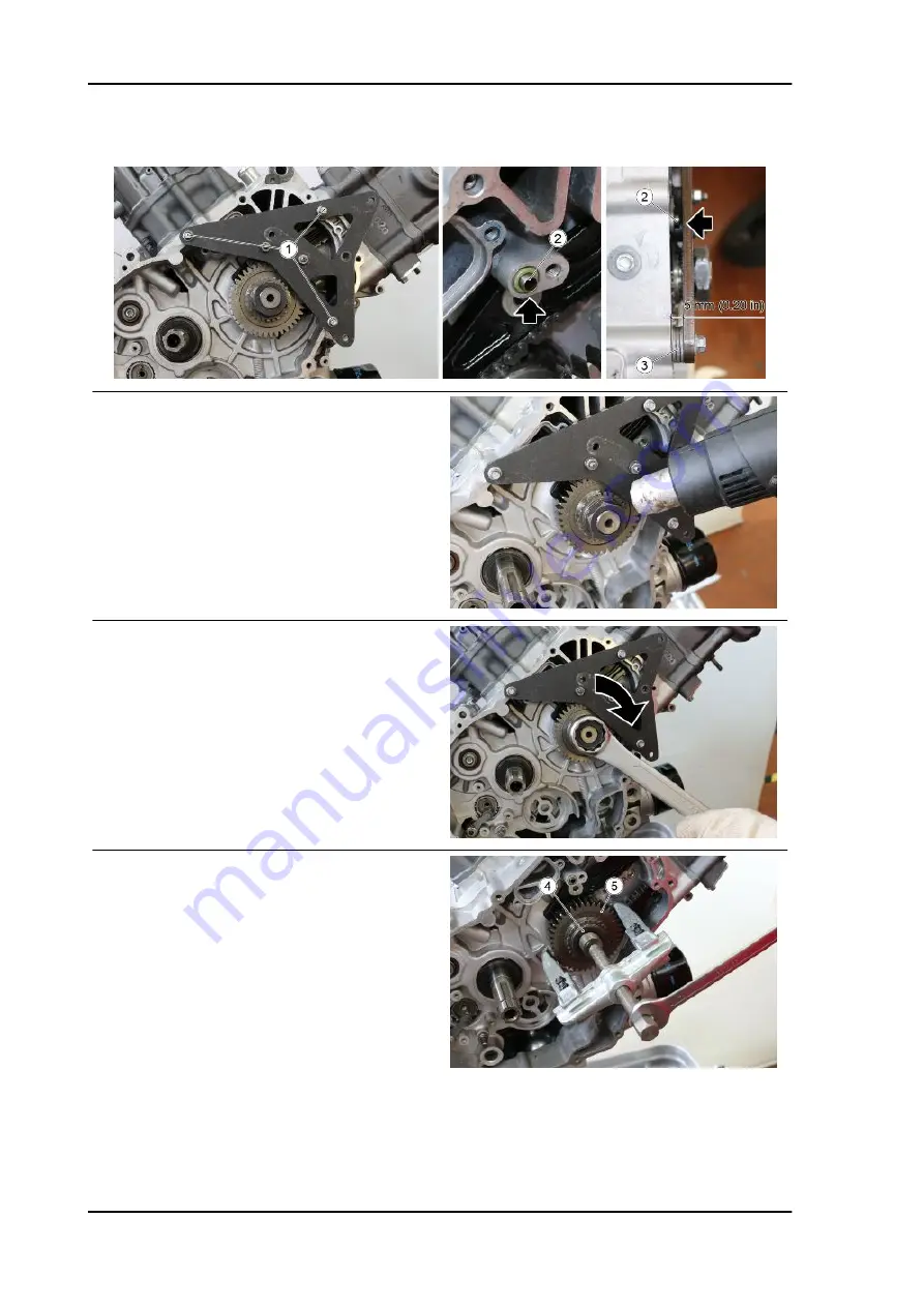 APRILIA SHIVER 900 Service Station Manual Download Page 266