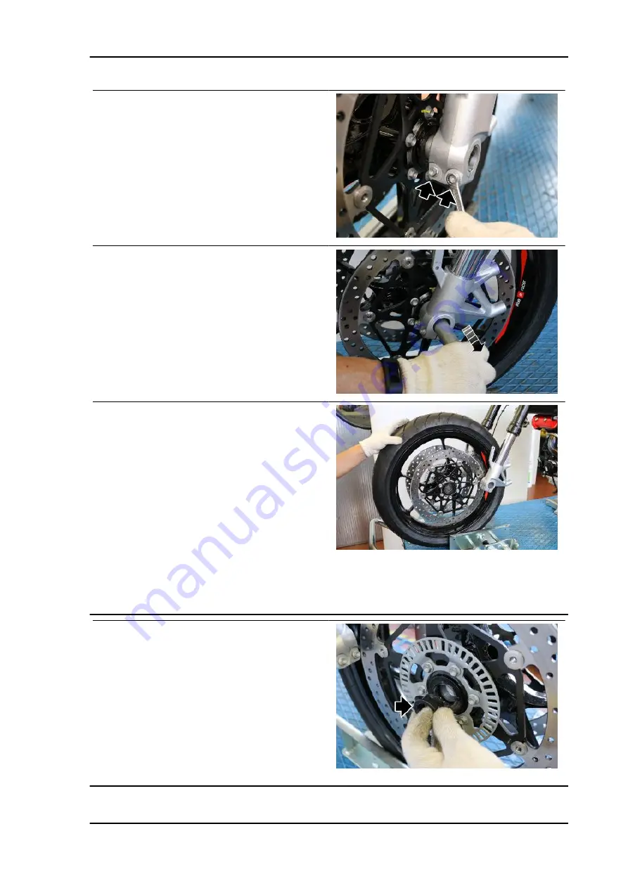 APRILIA SHIVER 900 Service Station Manual Download Page 321