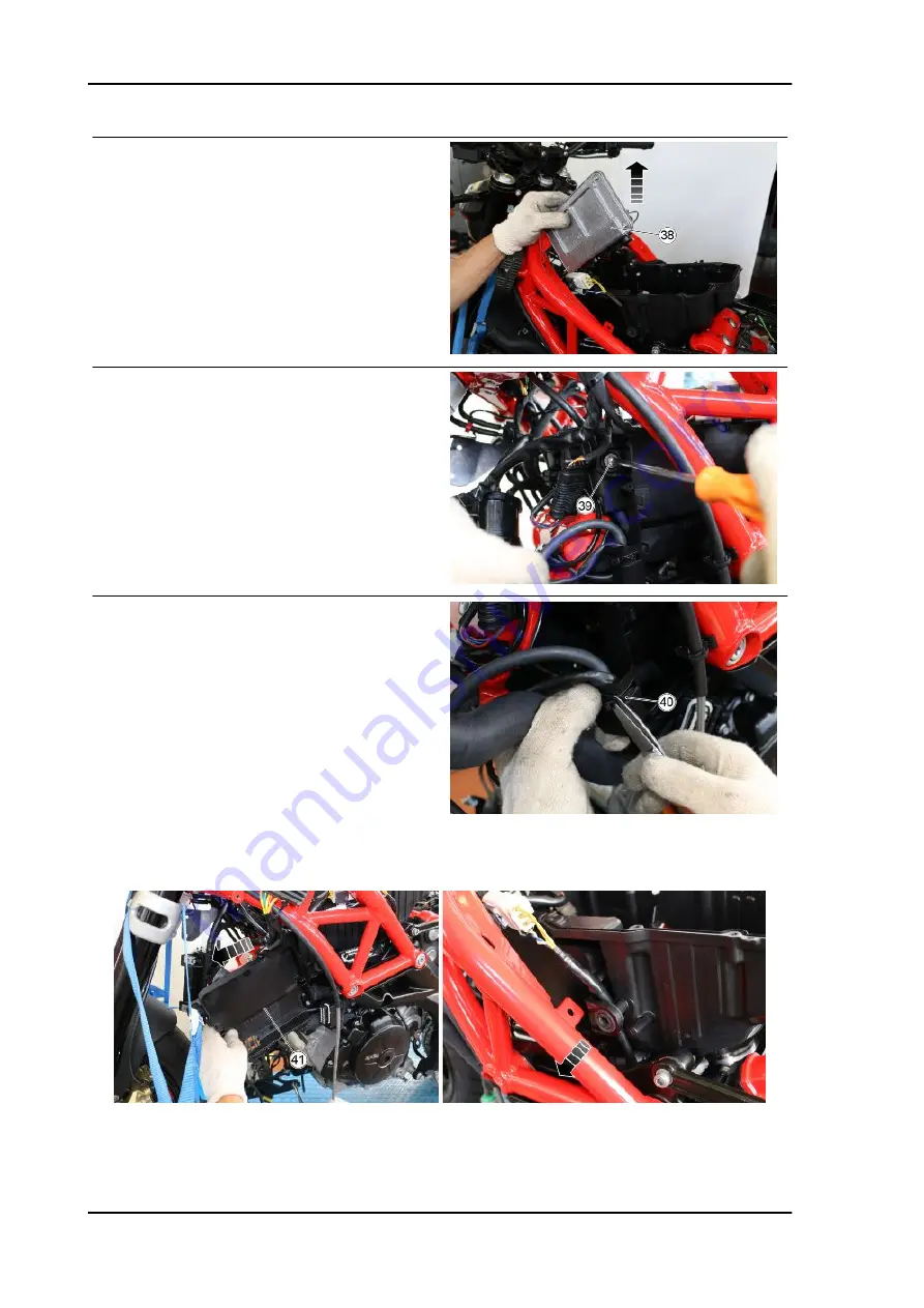 APRILIA SHIVER 900 Service Station Manual Download Page 416