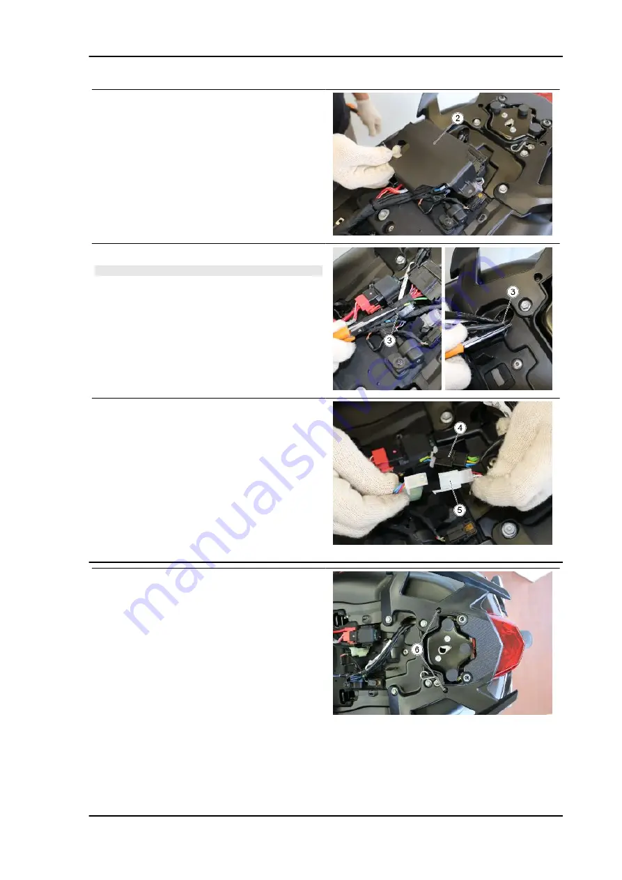 APRILIA SHIVER 900 Service Station Manual Download Page 429