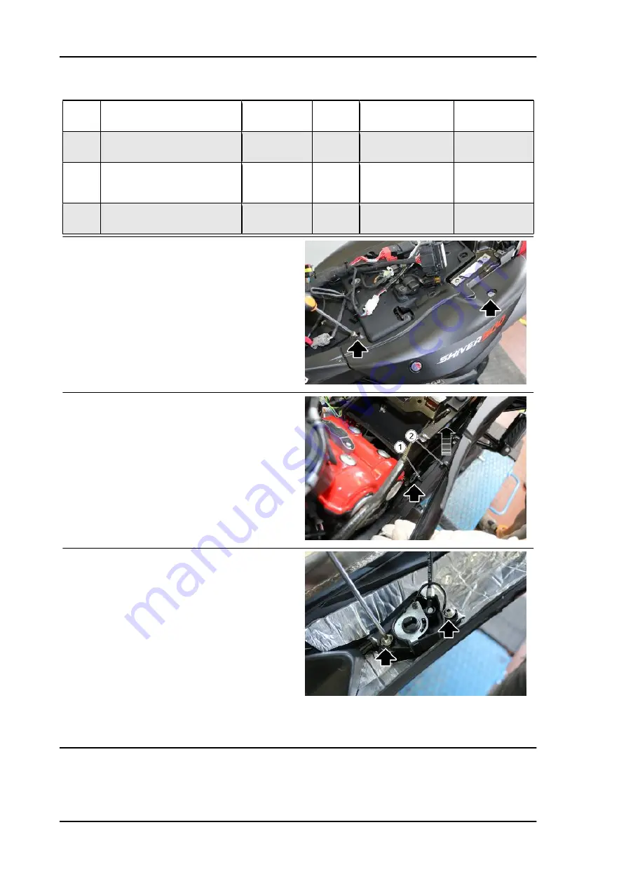 APRILIA SHIVER 900 Service Station Manual Download Page 434