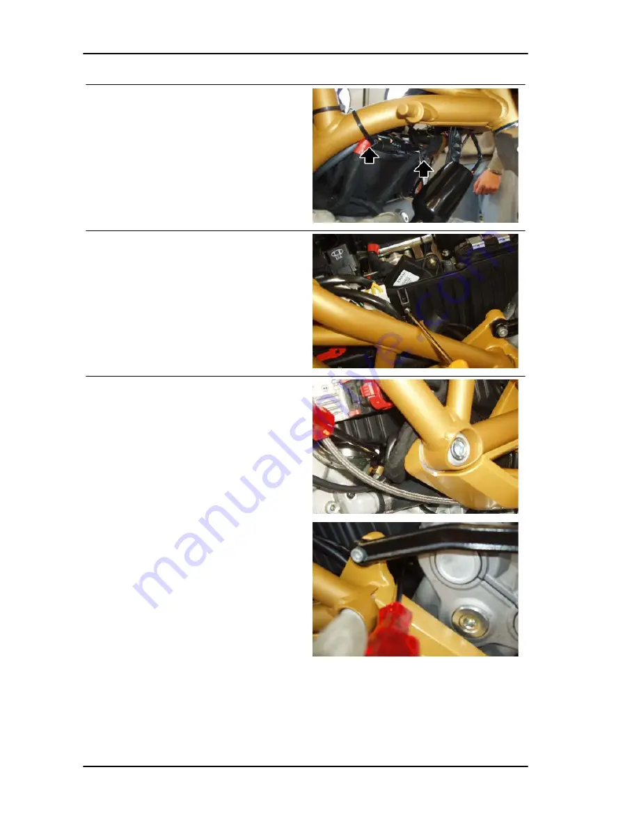 APRILIA SL 750 SHIVER Service Station Manual Download Page 294