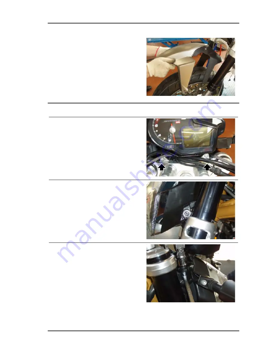 APRILIA SL 750 SHIVER Service Station Manual Download Page 299