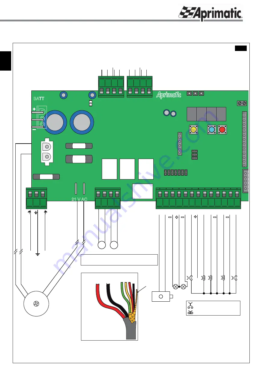 Aprimatic R1-24 Installation, Use And Maintenance Instructions Download Page 6