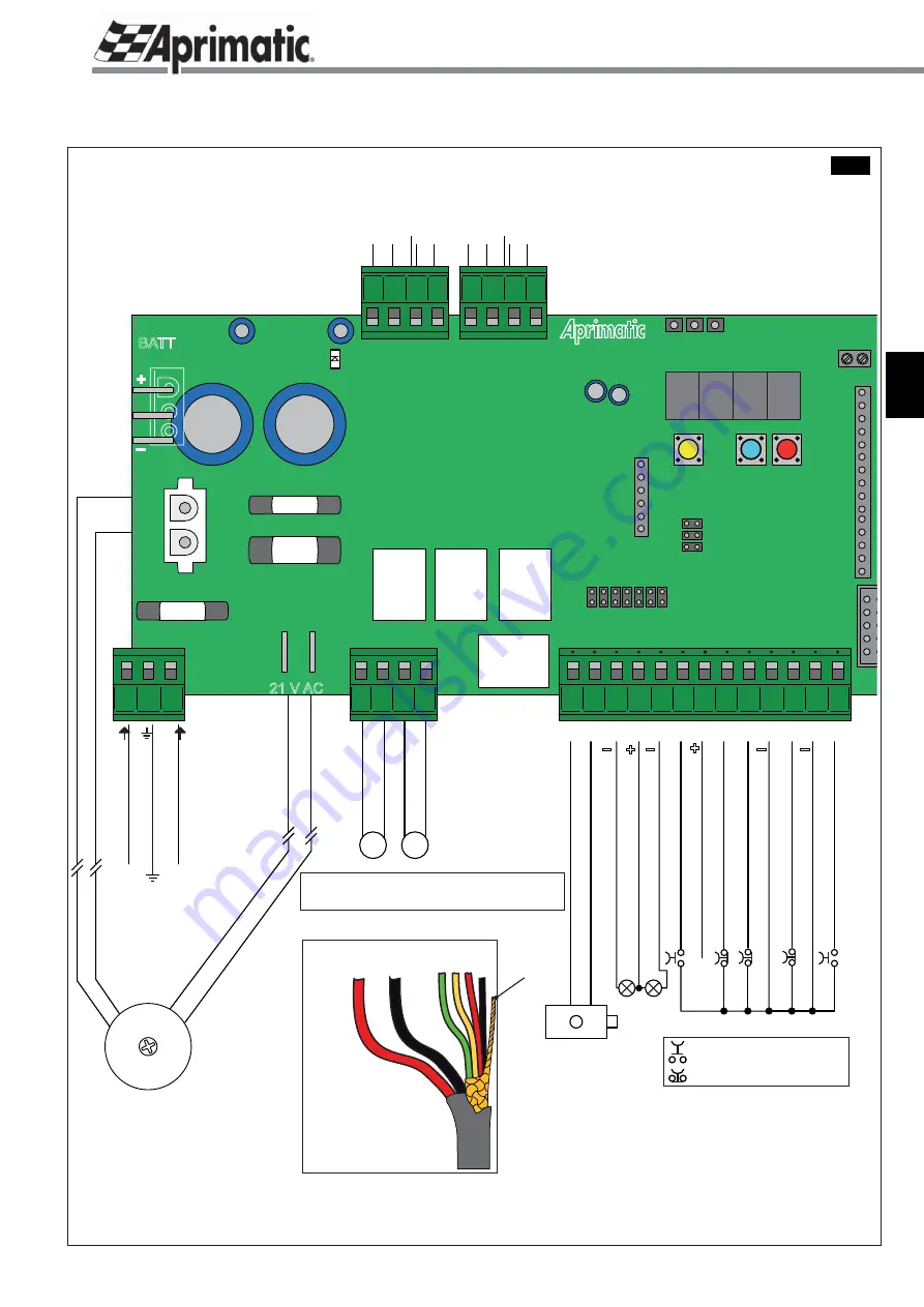 Aprimatic R1-24 Installation, Use And Maintenance Instructions Download Page 23