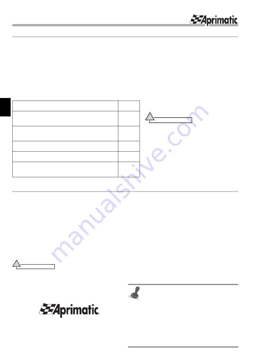 Aprimatic SLIDE 230 Electrical Installation, Use And Maintenance Instructions Download Page 26