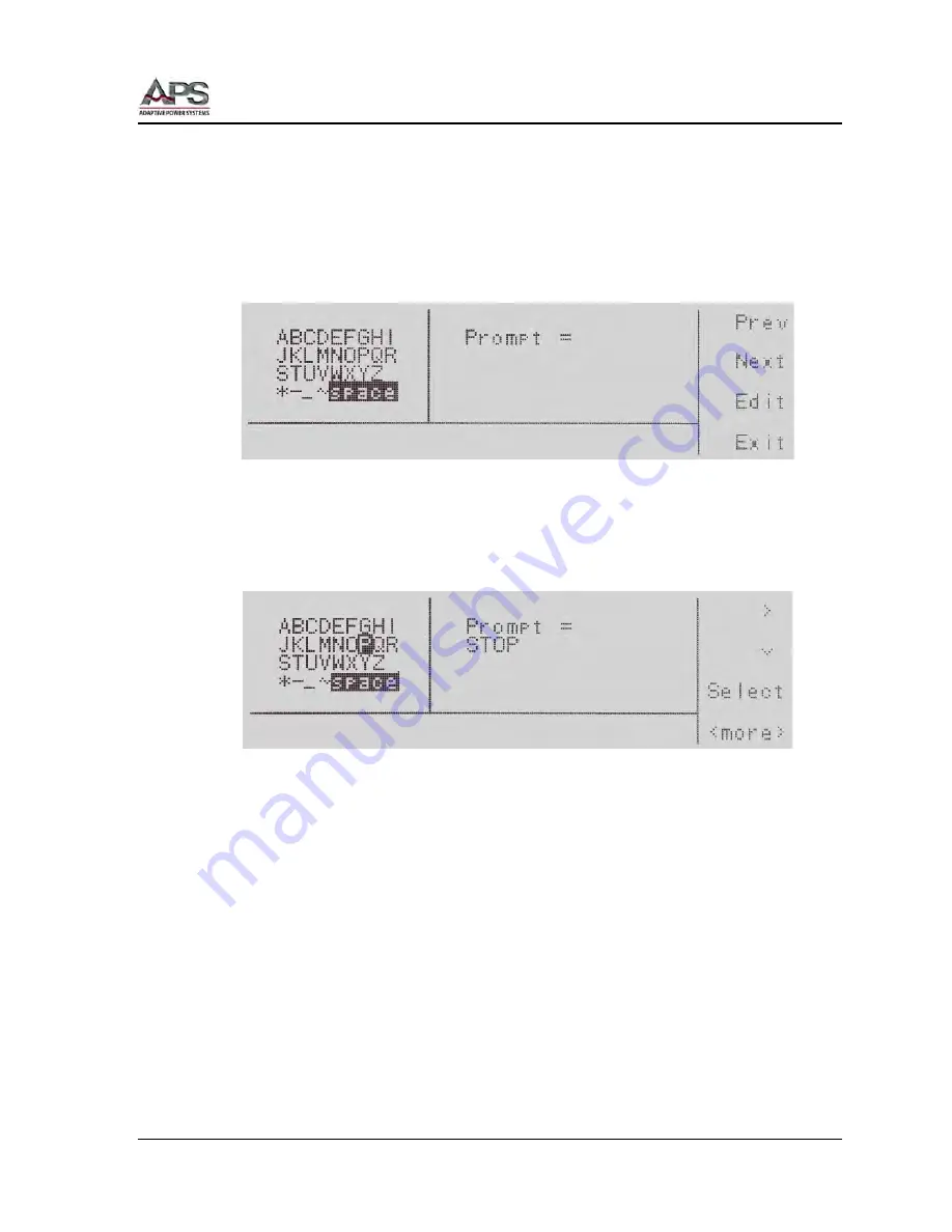 APS CFS300 Series Operation Manual Download Page 94