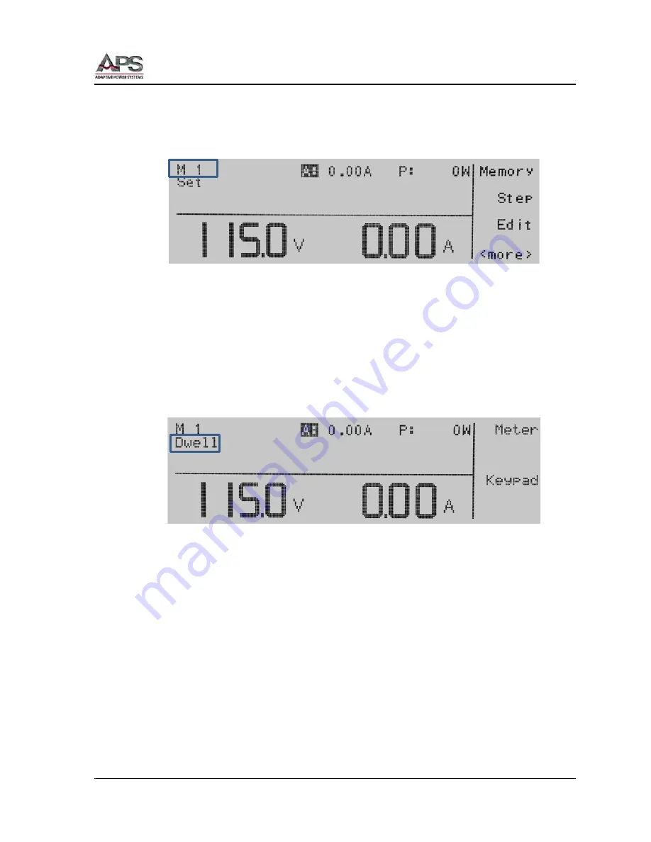 APS CFS300 Series Operation Manual Download Page 105