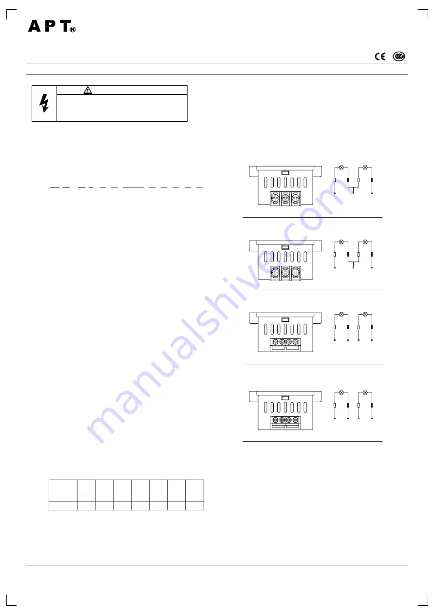 APT LW39-16A Series Instructions Download Page 1