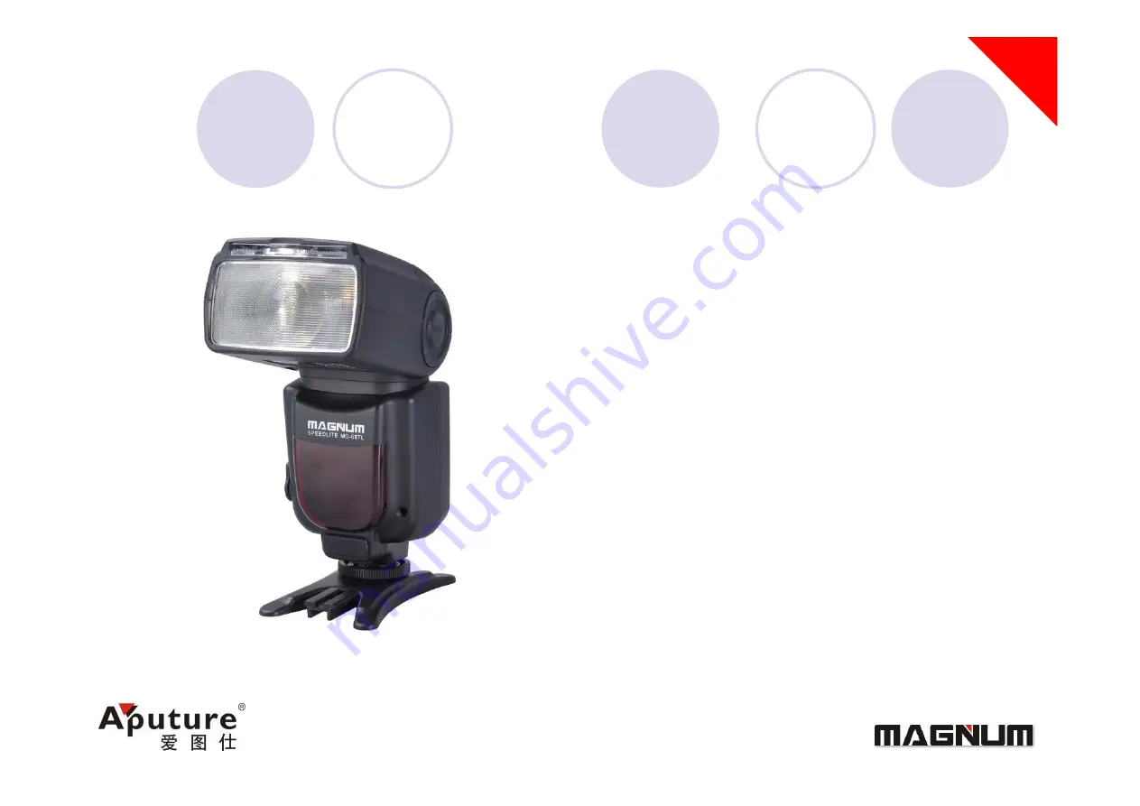 Aputure MAGNUM SPEEDLITE MG-68TL Manual Download Page 10