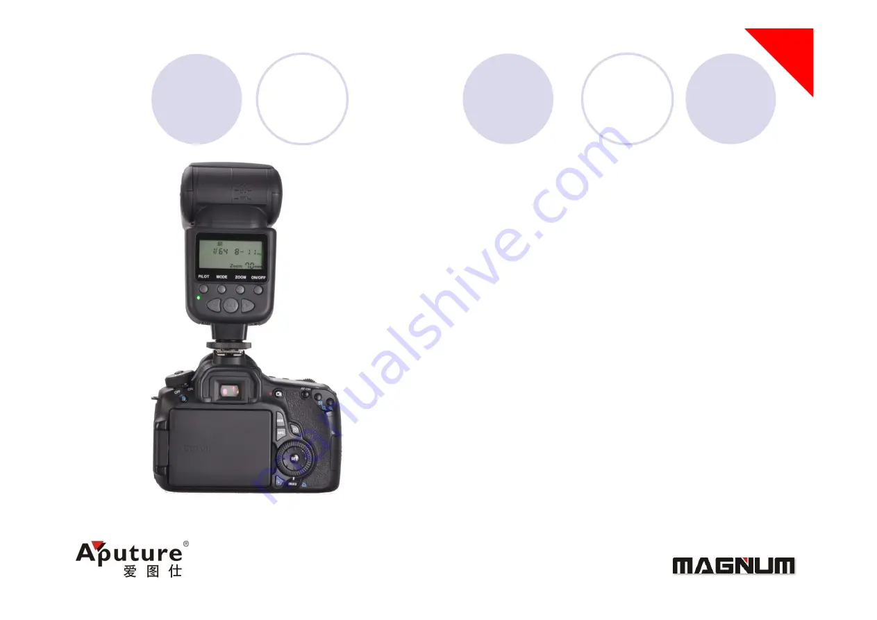 Aputure MAGNUM SPEEDLITE MG-68TL Manual Download Page 15