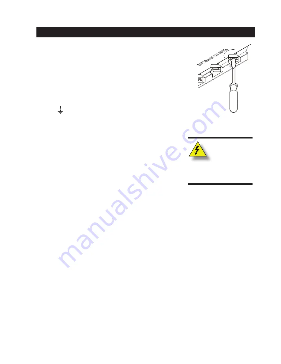 APW Wyott HFW-1DS Owner'S Manual Download Page 7