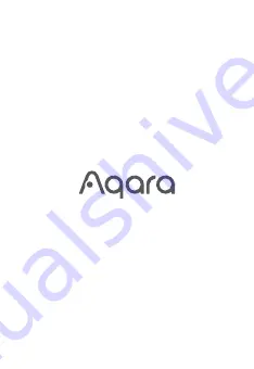 Aqara AAQS-S01 Manual Download Page 1