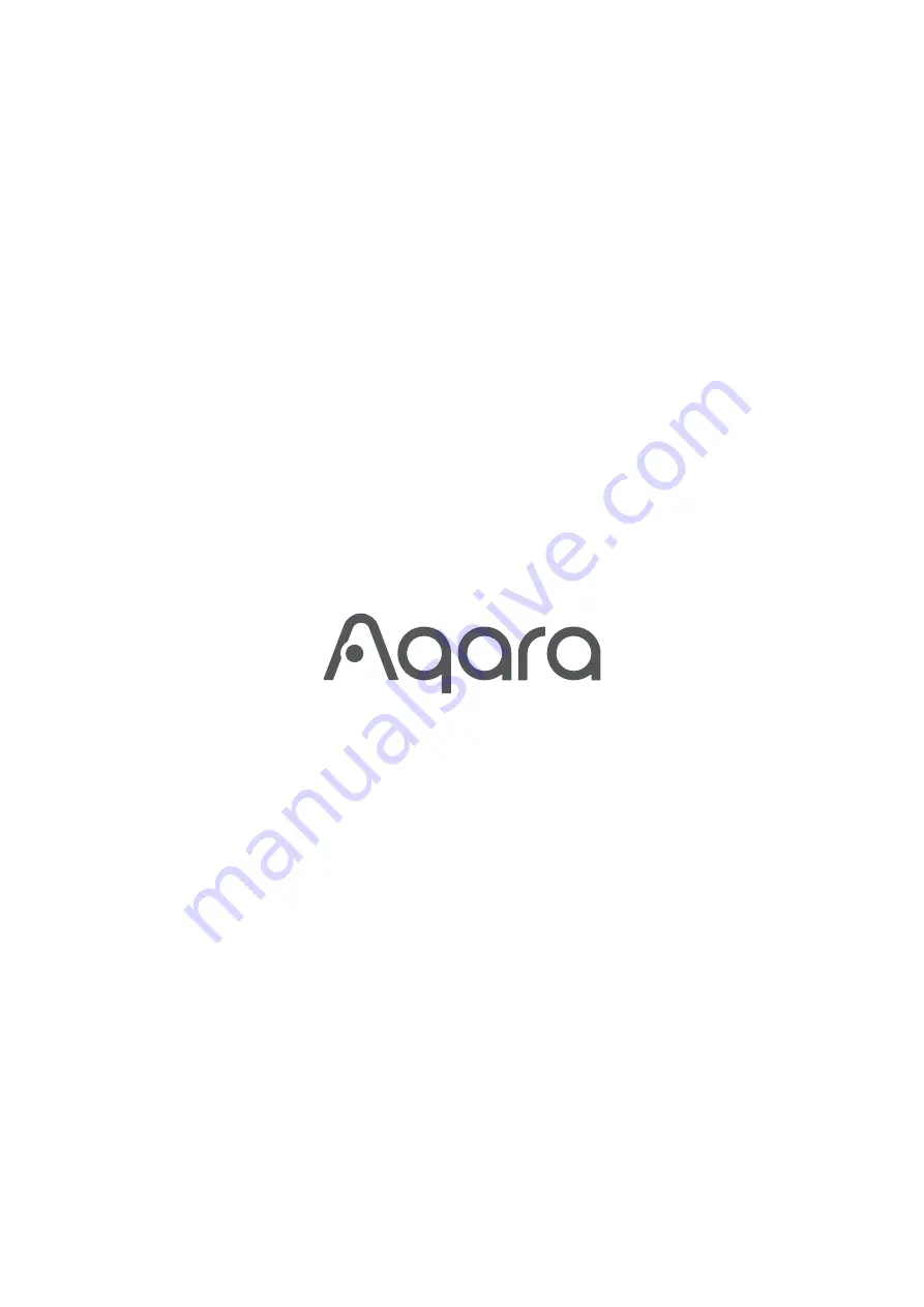 Aqara Hub M2 Quick Start Manual Download Page 1