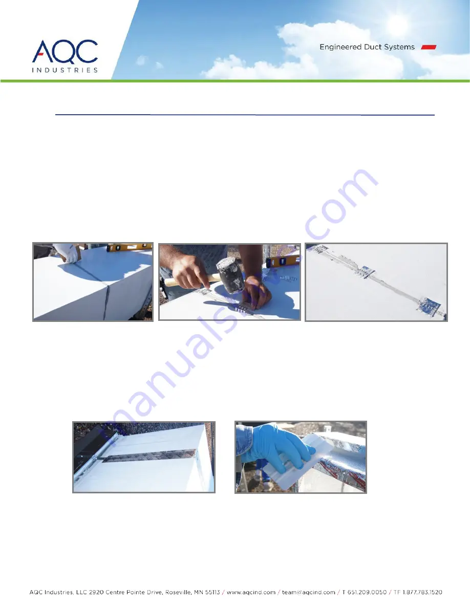 AQC QDuct Installation Instructions Manual Download Page 5