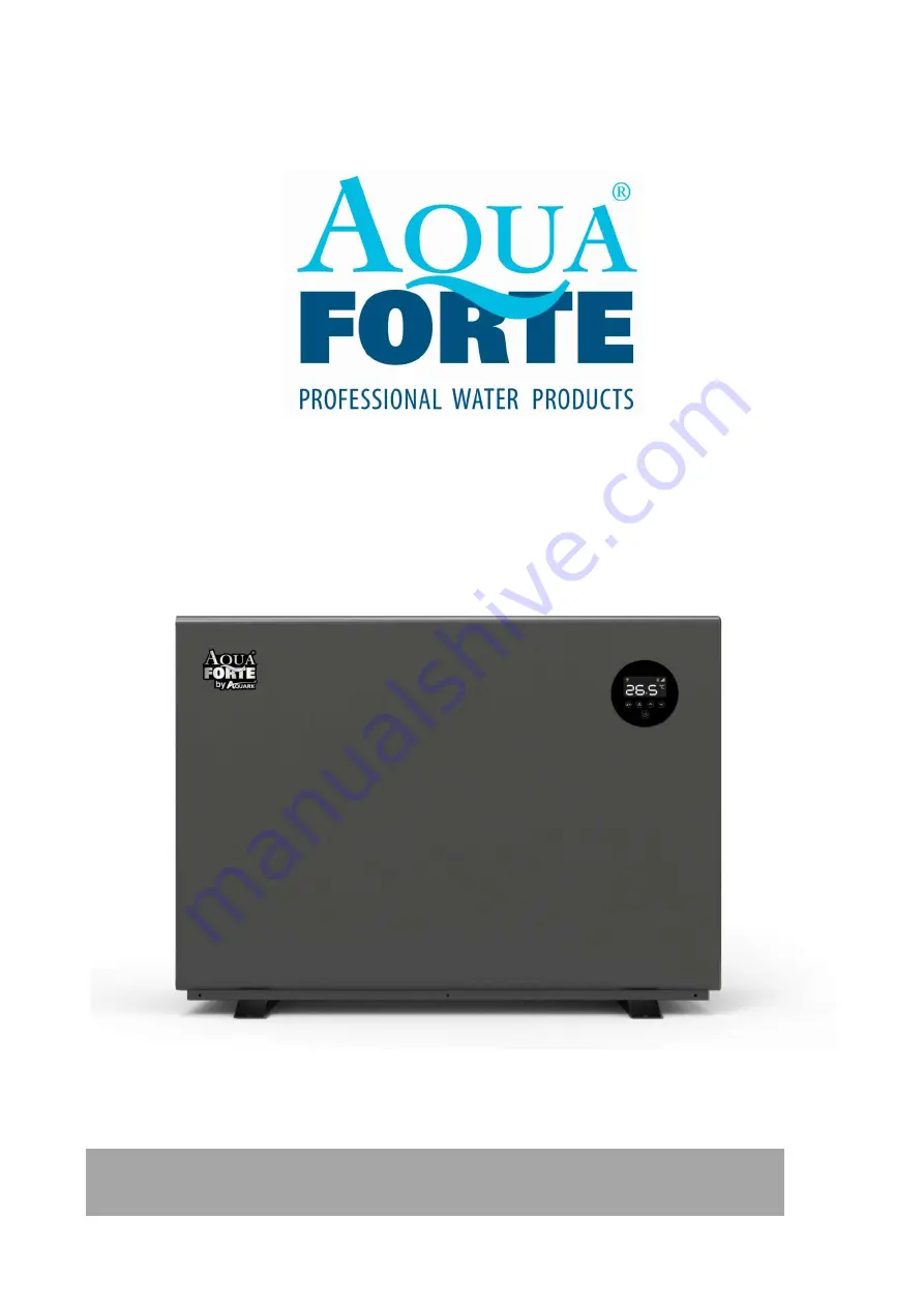 AQUA FORTE MR. SILENCE SC948 Скачать руководство пользователя страница 26