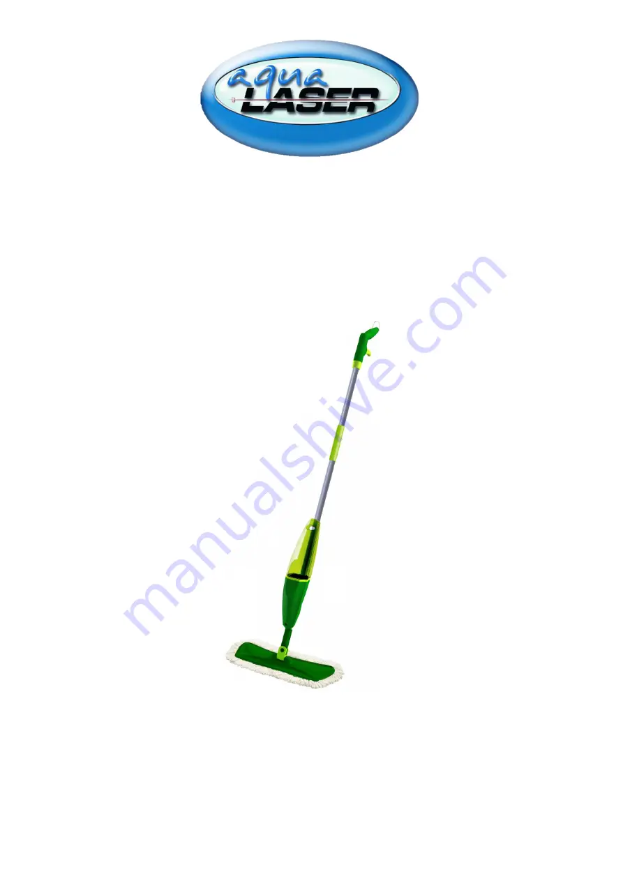 Aqua Laser SPRAY MOP Instruction Manual Download Page 1