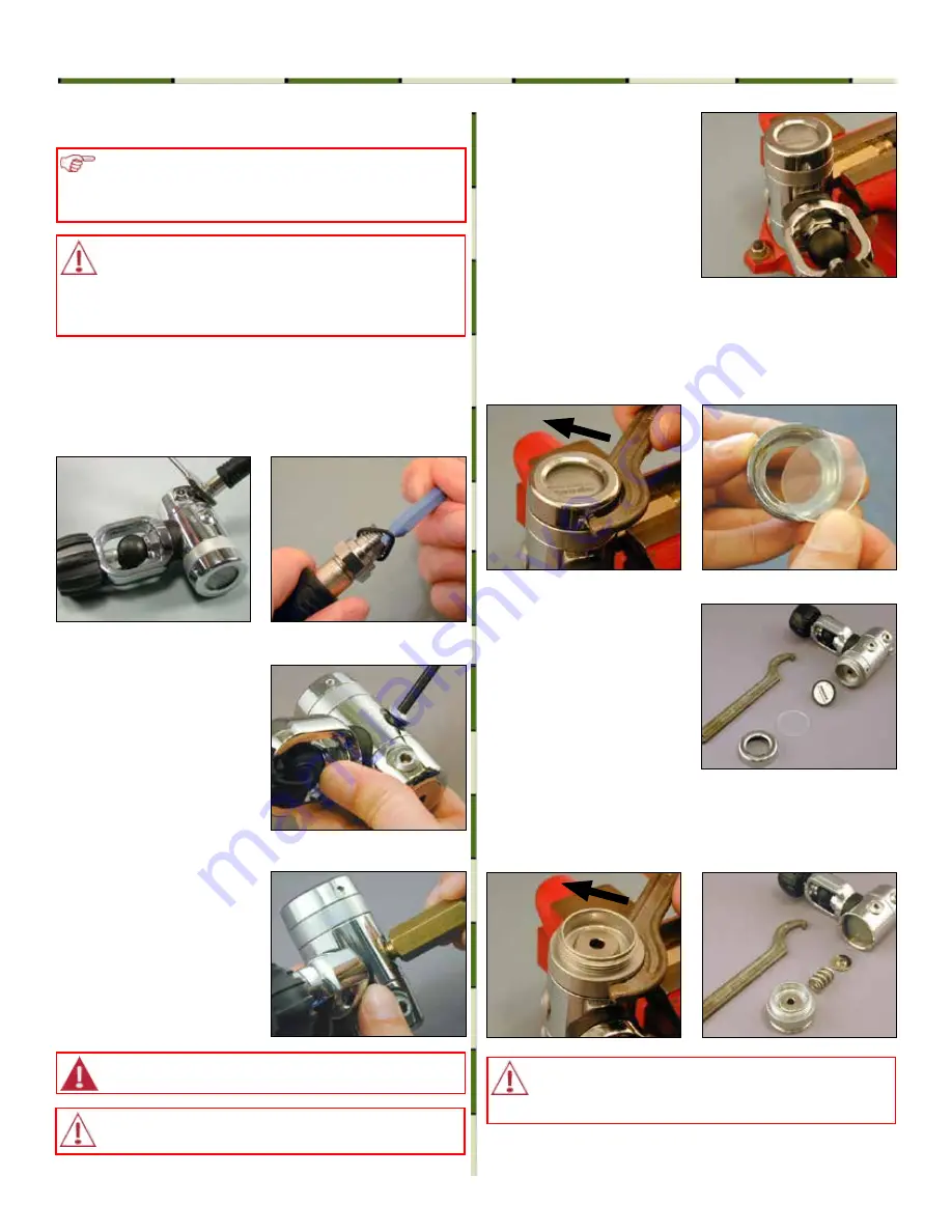 Aqua Lung APEKS TX 50 Technical Manual Download Page 6