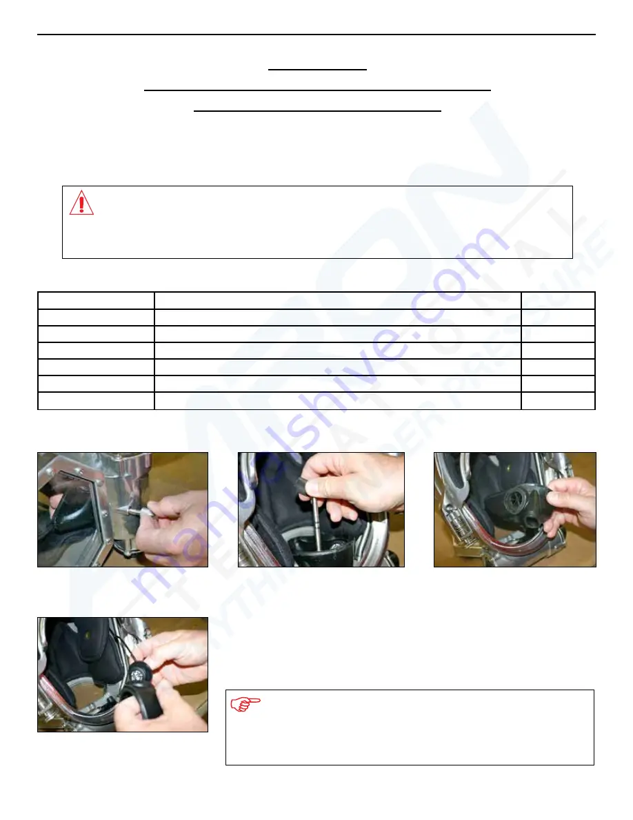 Aqua Lung G3000SS Operation & Maintenance Manual Download Page 70