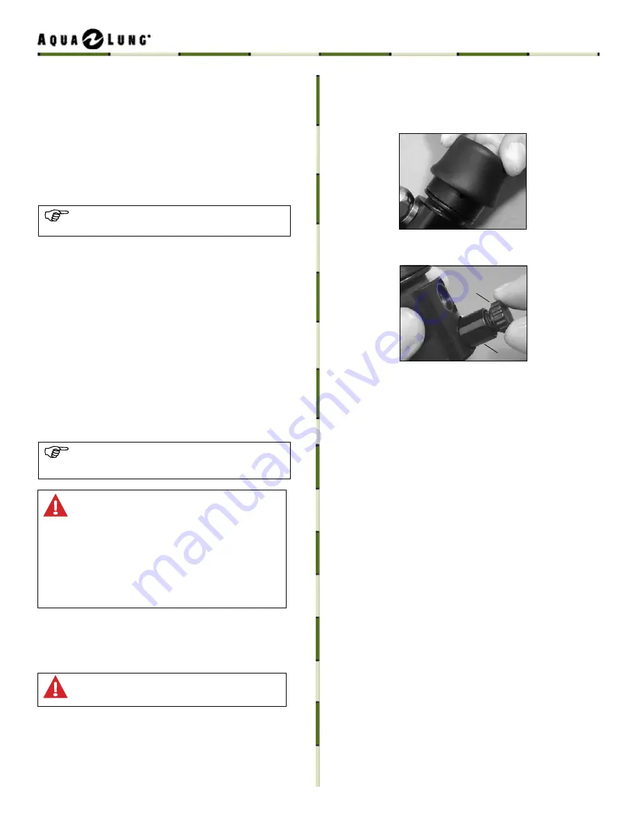 Aqua Lung S.E.A. LV-2 Technical Manual Download Page 21