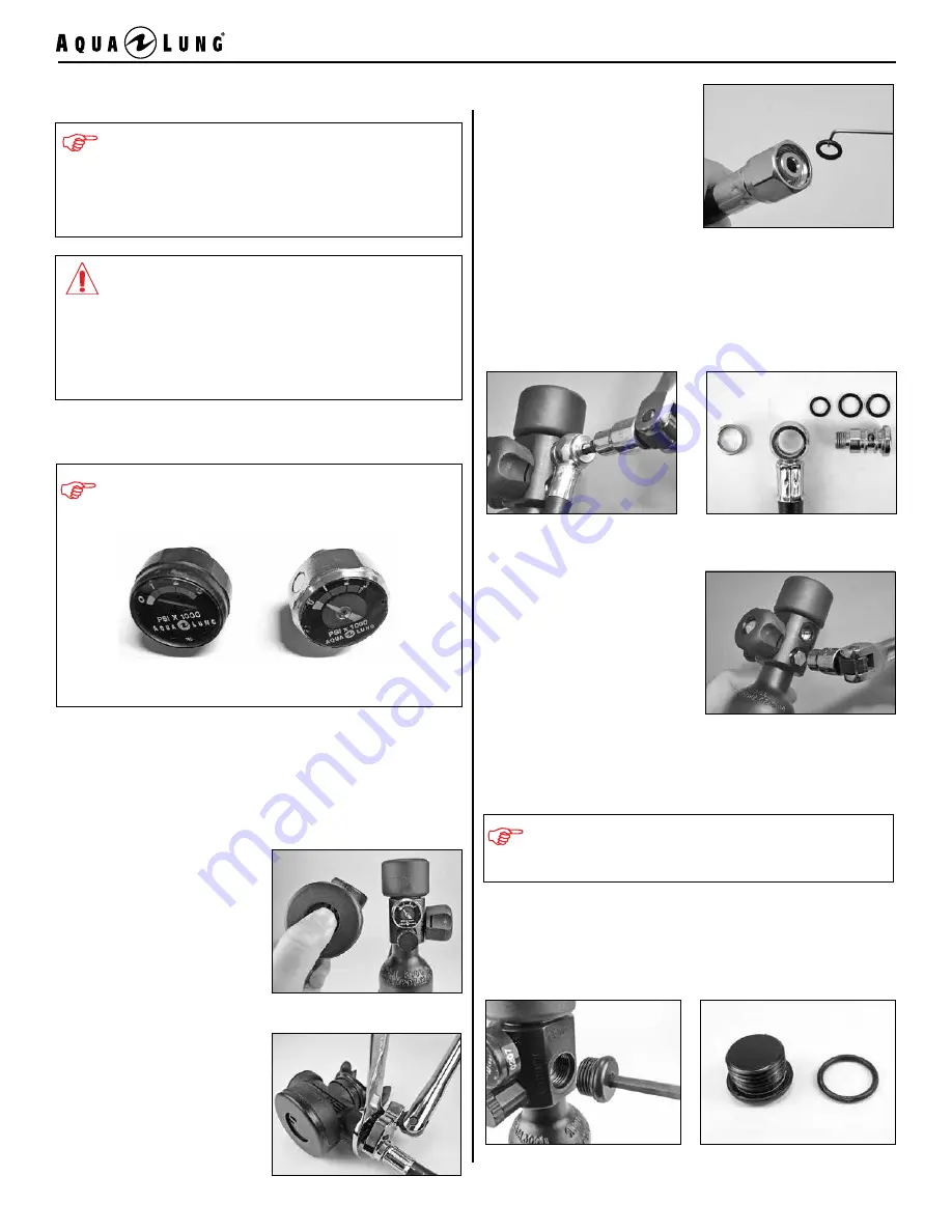 Aqua Lung SEA LV2 Technical Manual Download Page 5