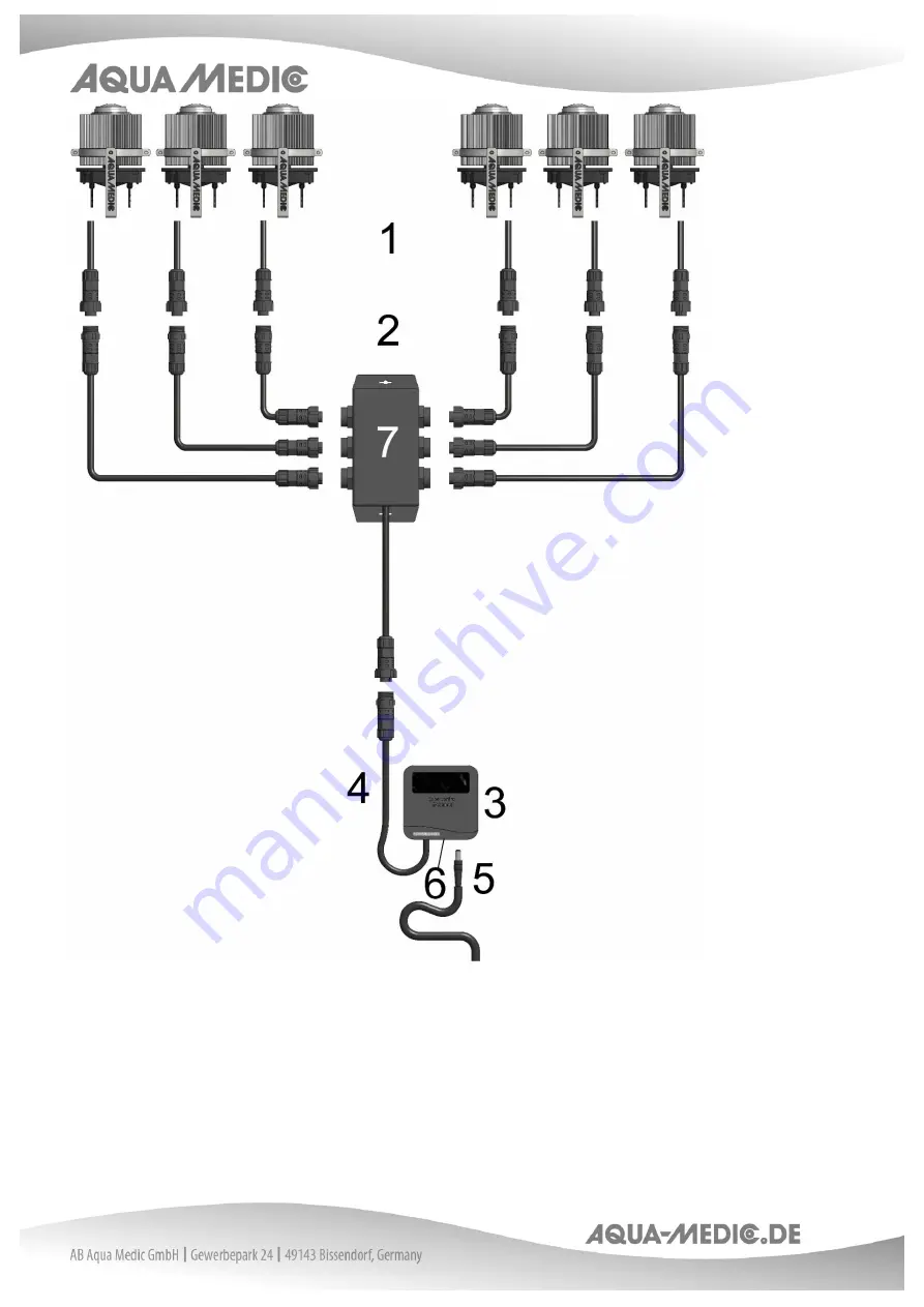 Aqua Medic Qube control LEDspot Operation Manual Download Page 15