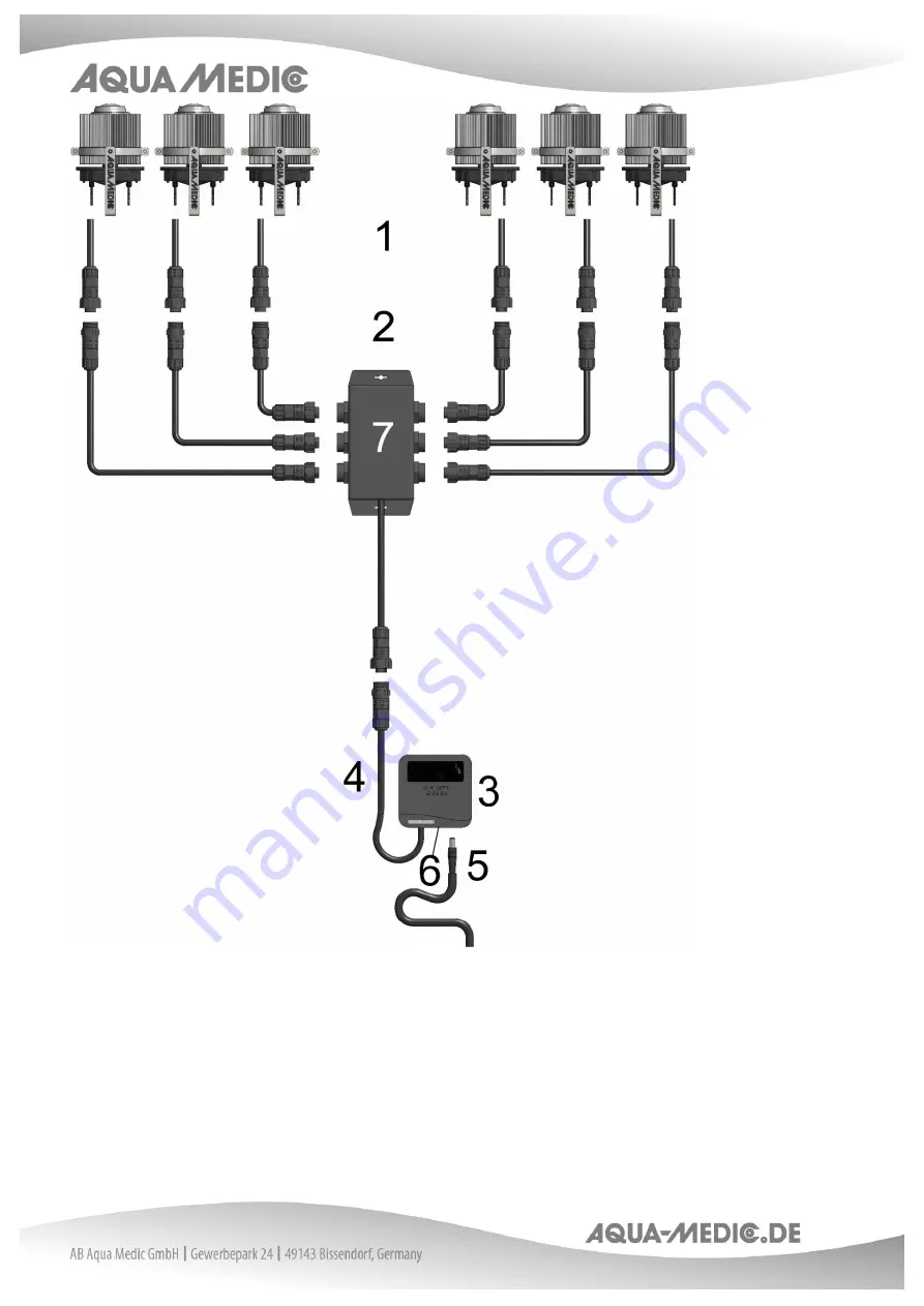 Aqua Medic Qube control LEDspot Operation Manual Download Page 20