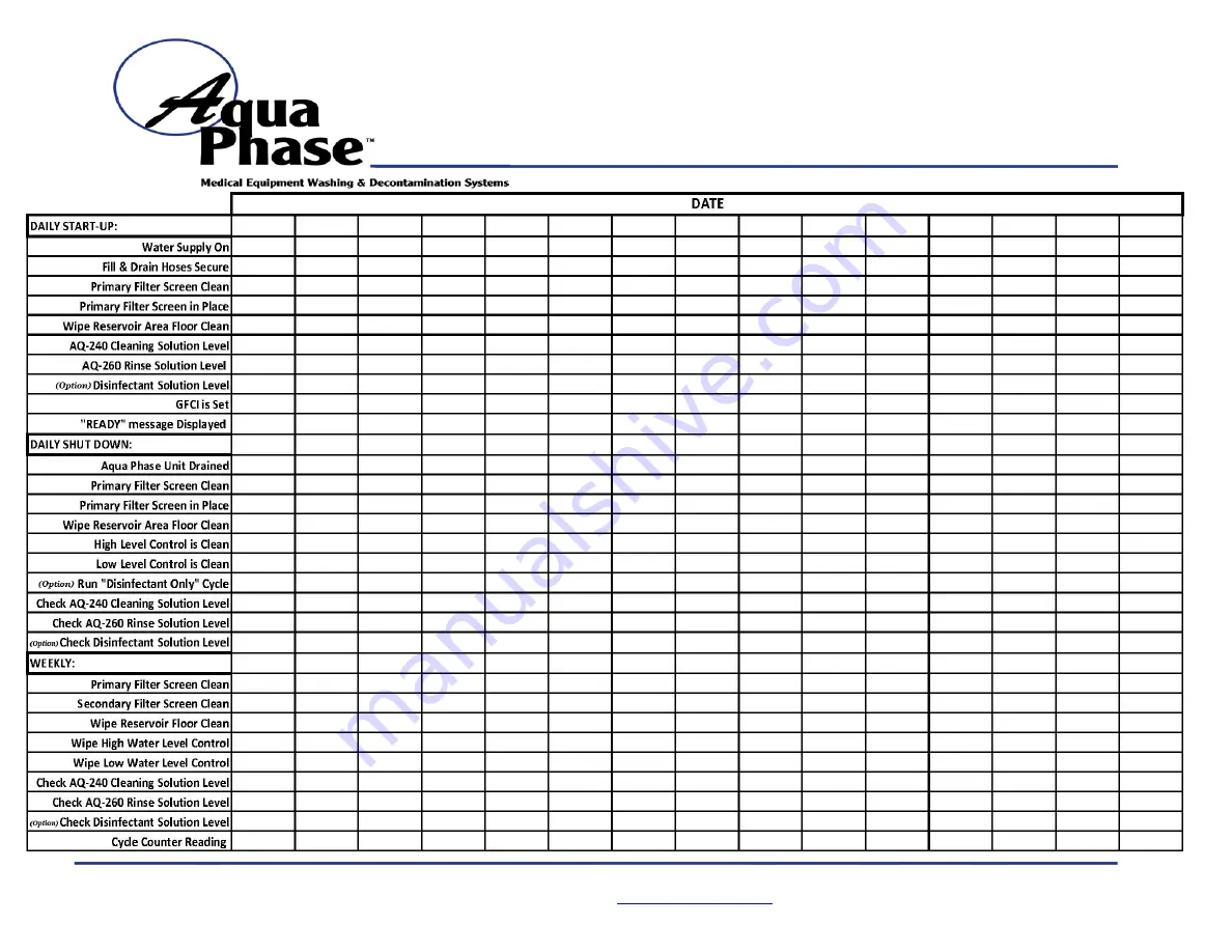 Aqua Phase AQ-2000 Скачать руководство пользователя страница 19