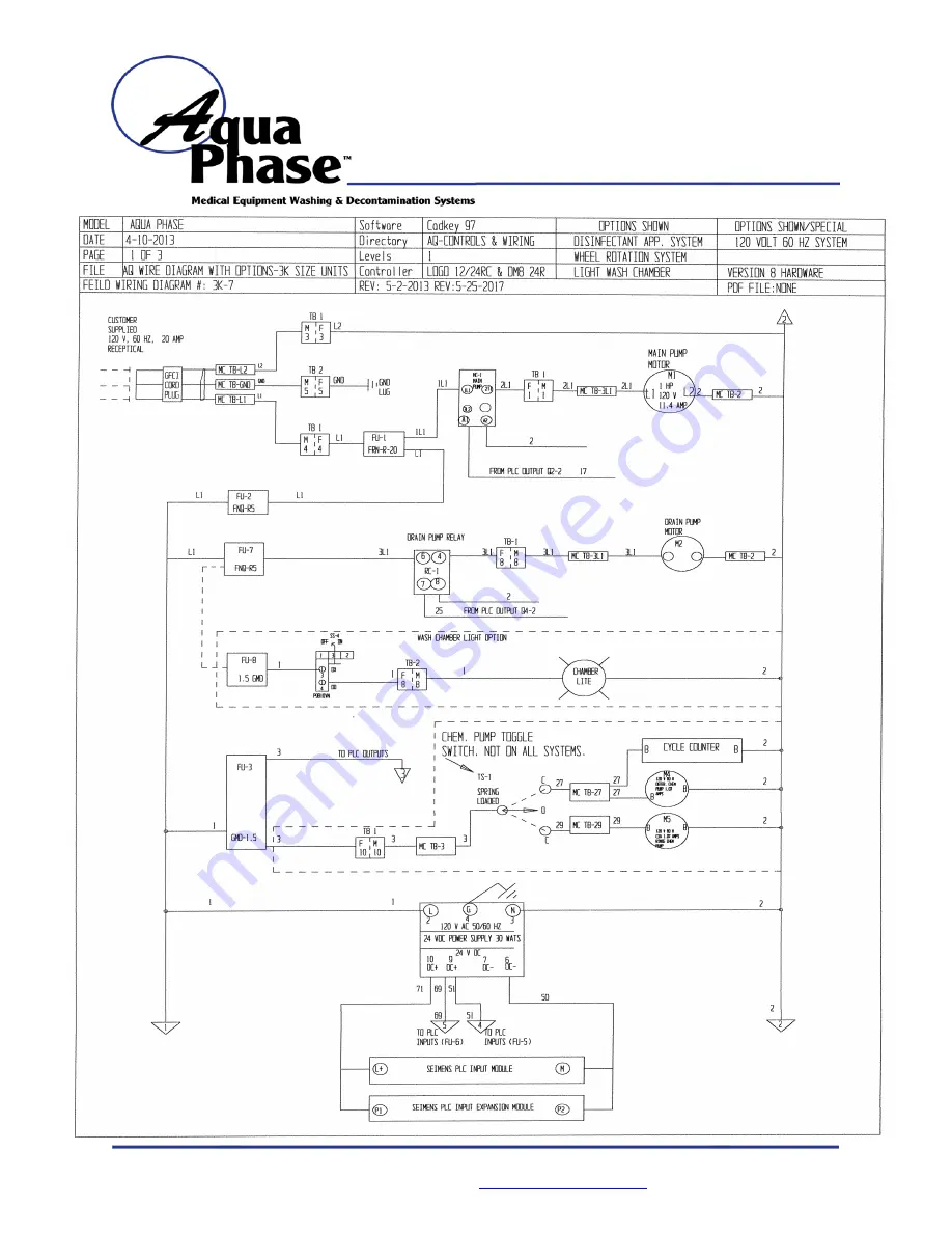 Aqua Phase AQ-2000 Operating Manual Download Page 25