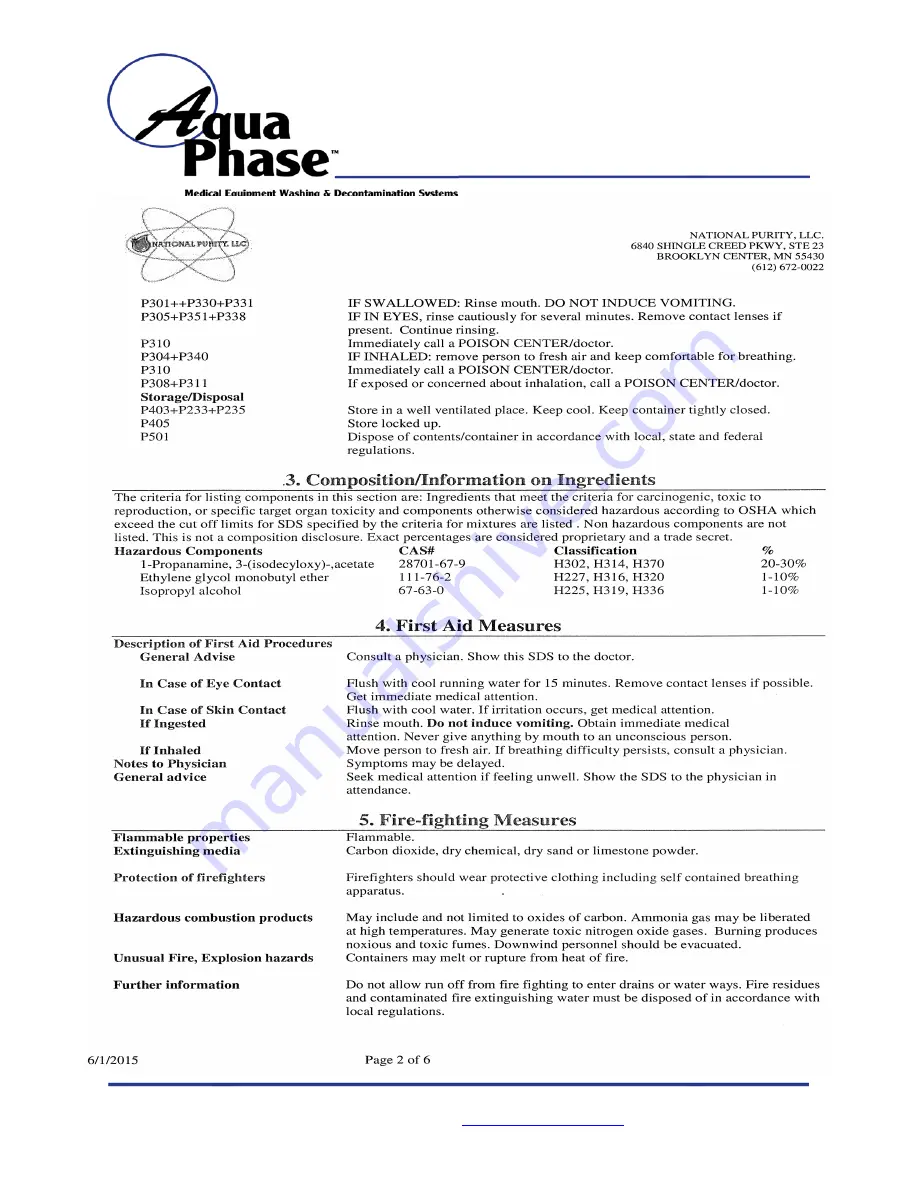 Aqua Phase AQ-2000 Скачать руководство пользователя страница 63