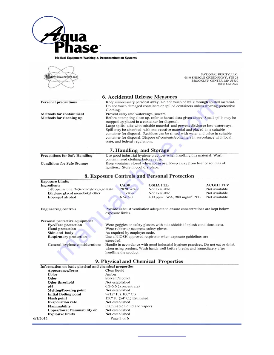 Aqua Phase AQ-2000 Скачать руководство пользователя страница 64