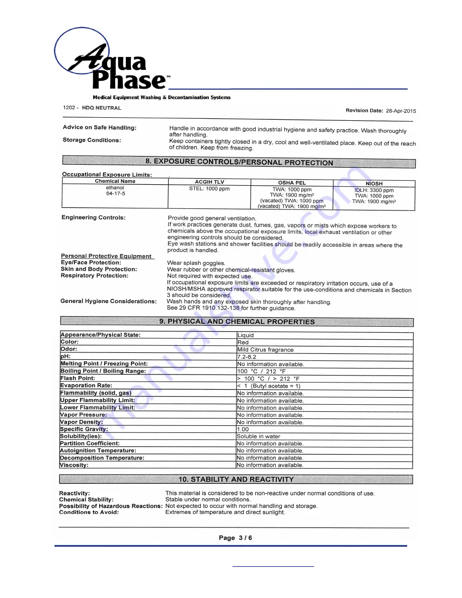 Aqua Phase AQ-2000 Скачать руководство пользователя страница 79