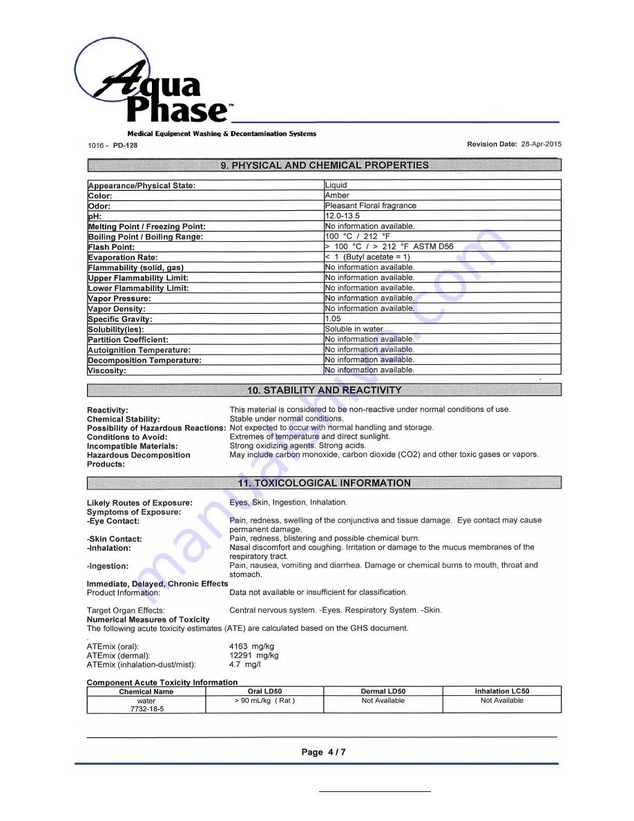 Aqua Phase AQ-2000 Скачать руководство пользователя страница 86