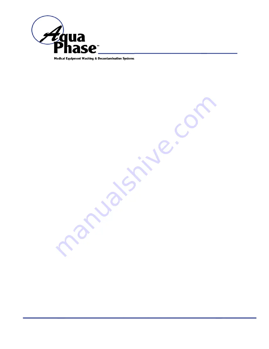 Aqua Phase AQ-F250 Operating Manual Download Page 29