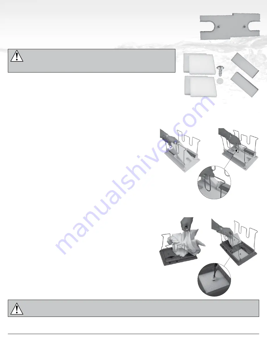 Aqua Products IN GROUND ROBOTIC SWIMMING POOL CLEANER Operator'S Manual & Troubleshooting Manual Download Page 15