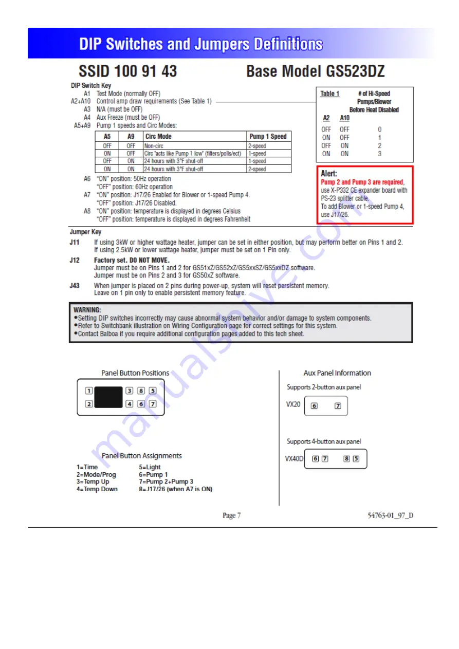 Aqua Pulse Spas Torquay User Manual Download Page 12