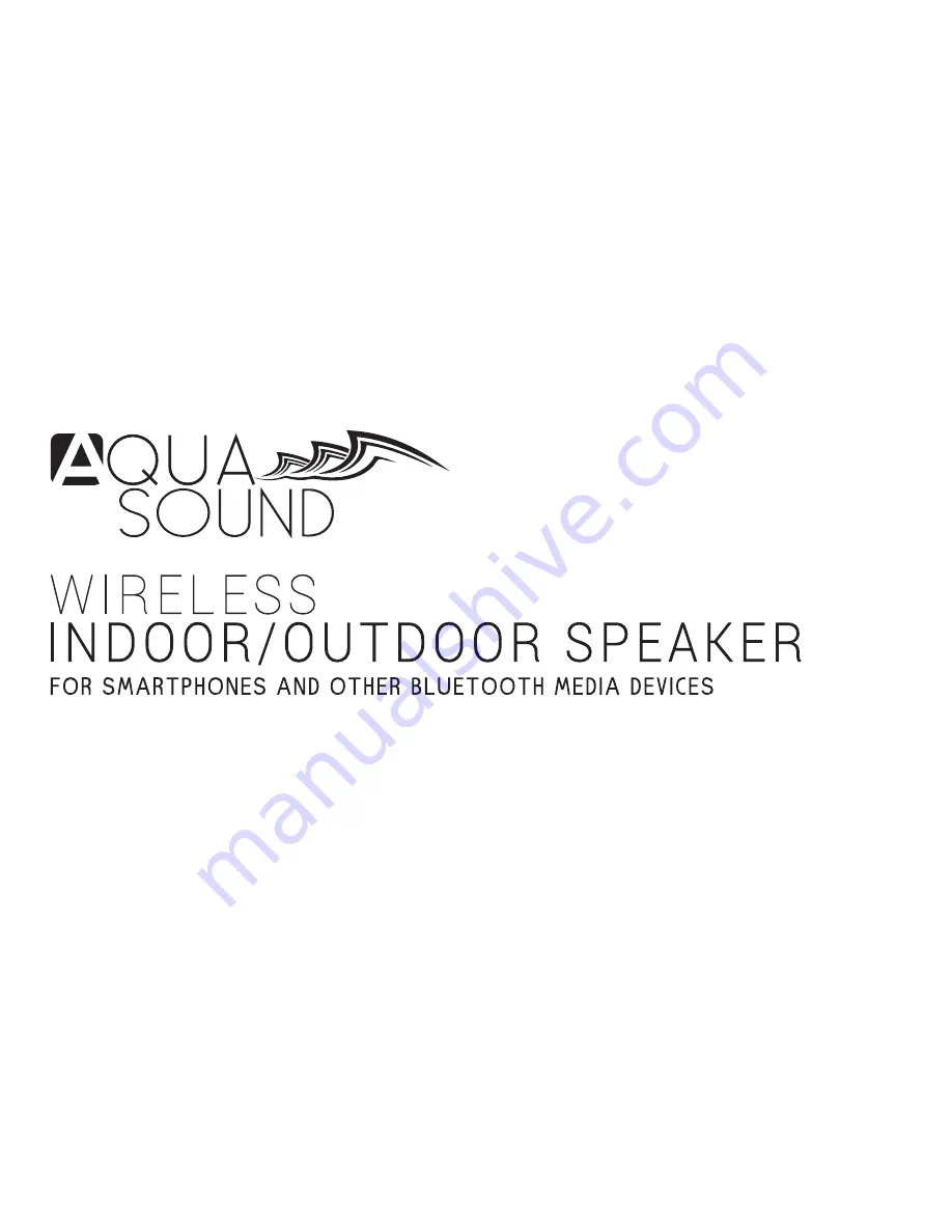 Aqua Sound WSP40 User Manual Download Page 1