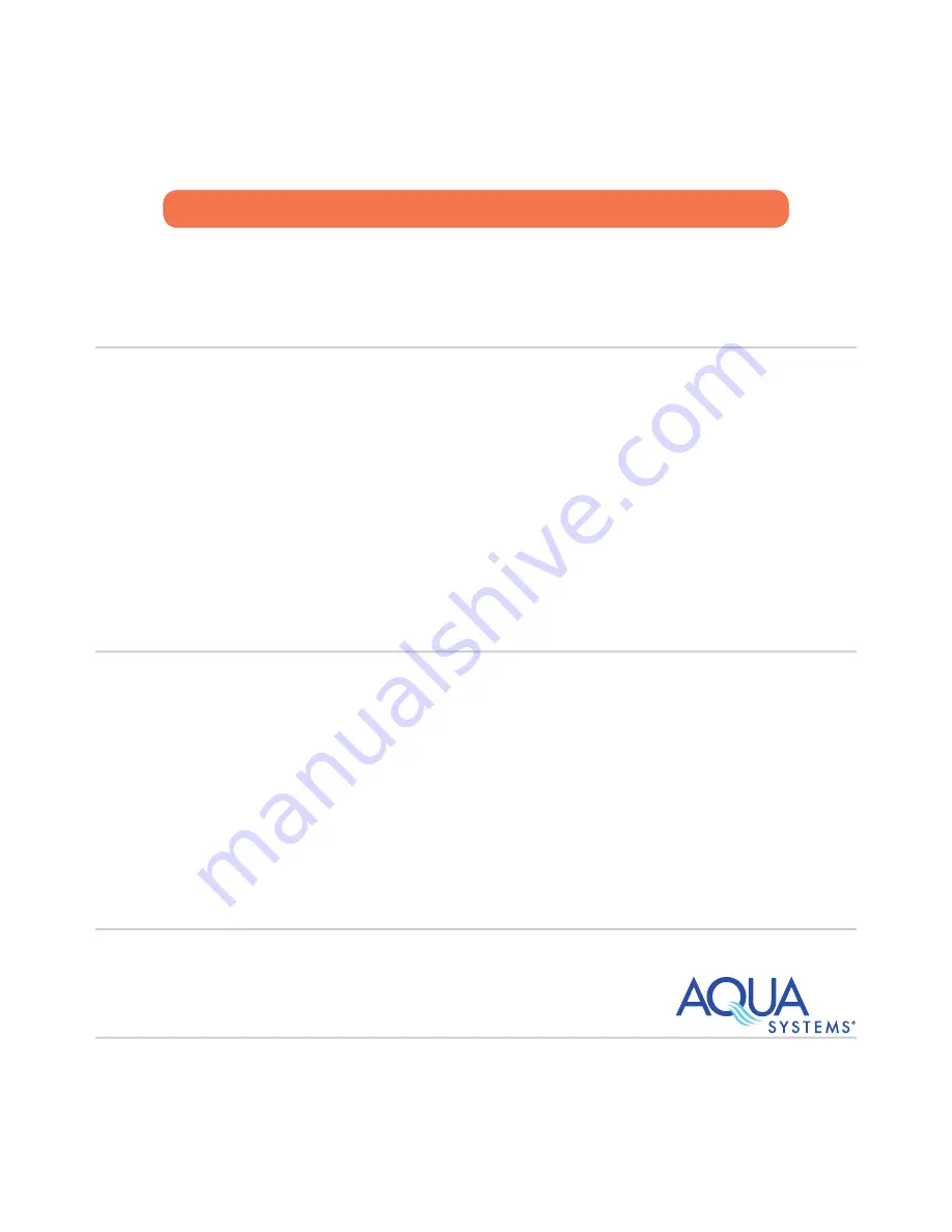 Aqua Systems SmartChoice II Wi-Fi Quick Start Wi-Fi Setup Download Page 8