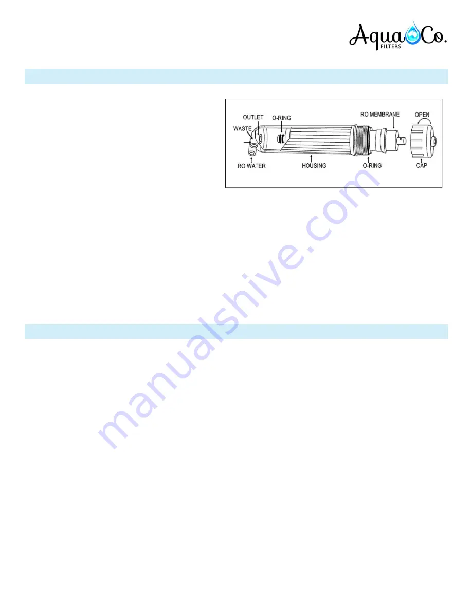 AquaCo SYS-RO925TM5 Скачать руководство пользователя страница 9